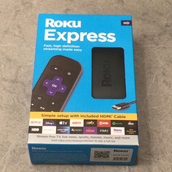 Roku Other - Roku Express HD 3930R Streaming Player